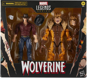 Hasbro Toys > Action Figures > Marvel Legends Hasbro: Marvel Legends - Logan vs. Sabertooth (Wolverine) 5010996202086 HSBOF9021