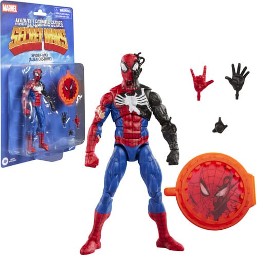 Hasbro Toys > Action Figures > Marvel Legends Hasbro: Marvel Legends - Spider-Man, Alien Costume (Secret Wars) 5010996355744 HSBOG2419