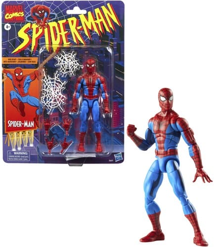 Hasbro Toys > Action Figures > Marvel Legends Hasbro: Marvel Legends - Spider-Man, Cel Shaded (Retro Cardback) 5010994158477 HSBOF3477