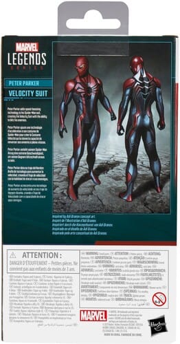 Hasbro Toys > Action Figures > Marvel Legends Hasbro: Marvel Legends - Velocity Suit Peter Parker (Gamerverse) 5010996322852 HSBOG0636