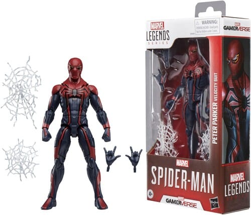 Hasbro Toys > Action Figures > Marvel Legends Hasbro: Marvel Legends - Velocity Suit Peter Parker (Gamerverse) 5010996322852 HSBOG0636