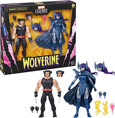 Hasbro Toys > Action Figures > Marvel Legends Hasbro: Marvel Legends - Wolverine & Psylocke 5010996202123 HSBOF9040