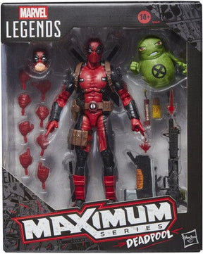 Hasbro Toys > Action Figures > Marvel Legends Marvel Comics: Marvel Legends Maximum Series - Deadpool Action Figure with Doop 5010996317438 HSBOG0641