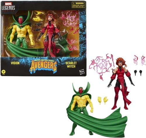 Hasbro Toys > Action Figures > Marvel Legends Marvel Legends: The Crossing Comics - Vision & Scarlet Witch 2-Pack 5010996434753 HSBOG2124