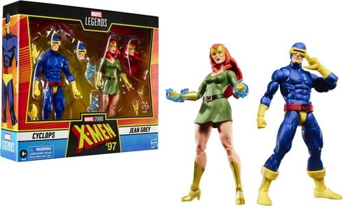 Hasbro Toys > Action Figures > Marvel Legends X-Men '97: Marvel Legends - Cyclops & Jean Grey Action Figure 2-Pack 5010996324931 HSBOG0828