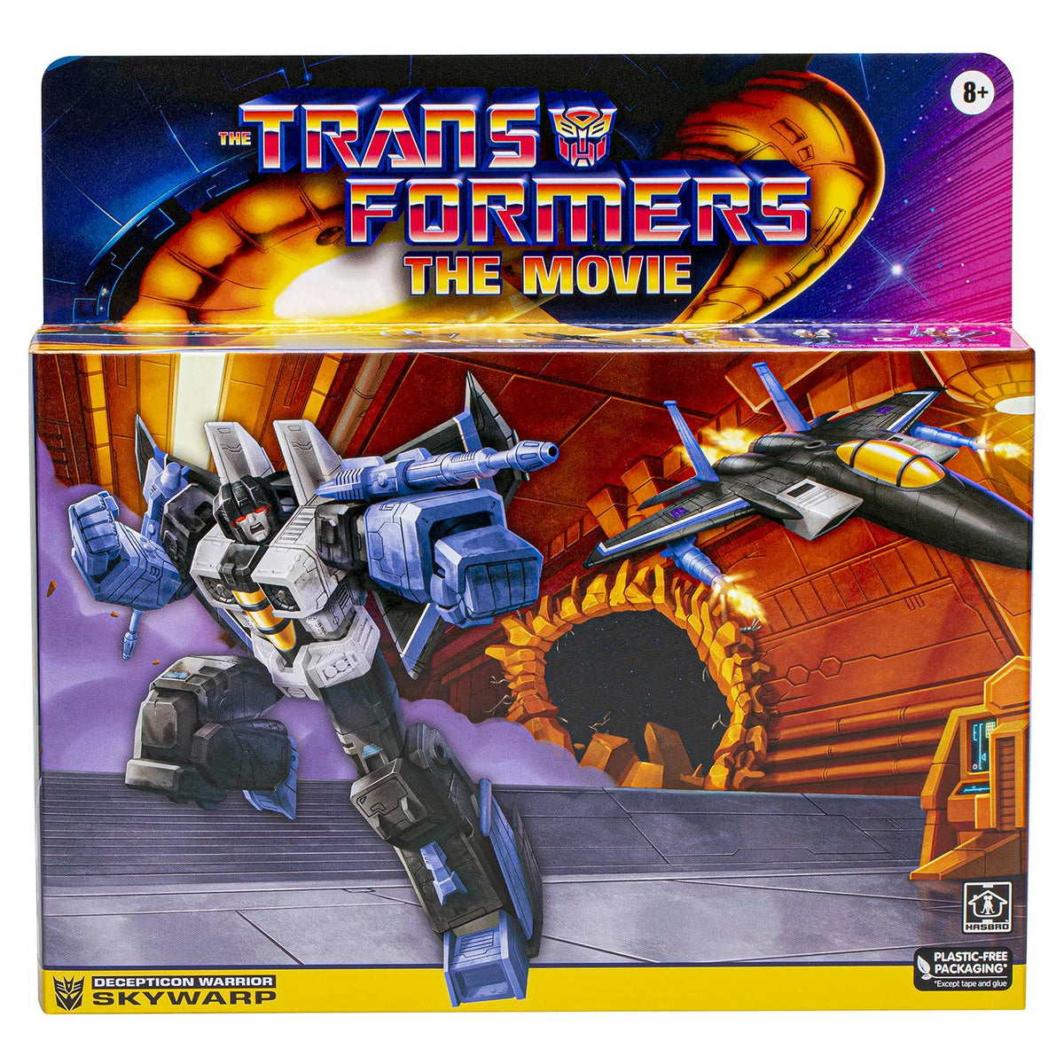 Hasbro Toys > Action Figures > Movie HASBRO: TRANSFORMERS - THE MOVIE - DECEPTICON WARRIOR SKYWARP ACTION FIGURE 5010996152978