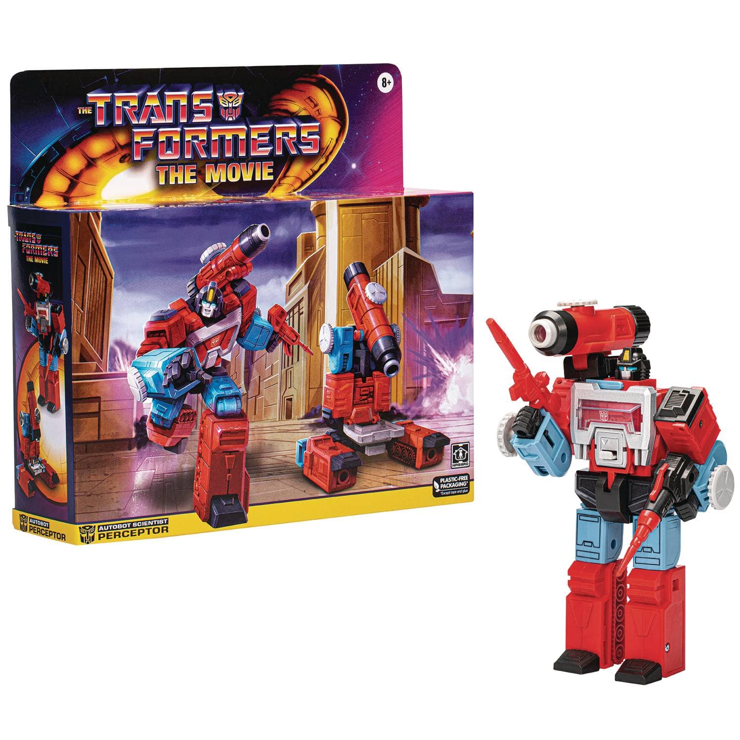 Hasbro Toys > Action Figures > Movie HASBRO: TRASNFORMERS - THE MOVIE - AUTOBOT SCIENTIST PERCEPTOR ACTION FIGURE 5010996137920