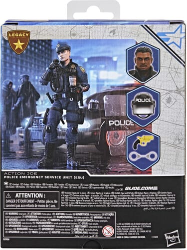 Hasbro Toys > Action Figures > Other Action Figures Hasbro: G.I. Joe Classified Series - Action Joe Police Emergency Service Unit (Legacy Collection) 5010996317155 HSBOG0966