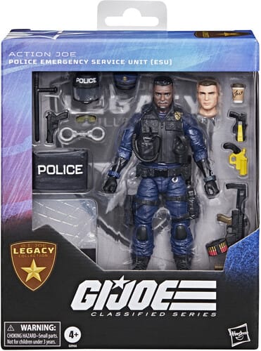 Hasbro Toys > Action Figures > Other Action Figures Hasbro: G.I. Joe Classified Series - Action Joe Police Emergency Service Unit (Legacy Collection) 5010996317155 HSBOG0966