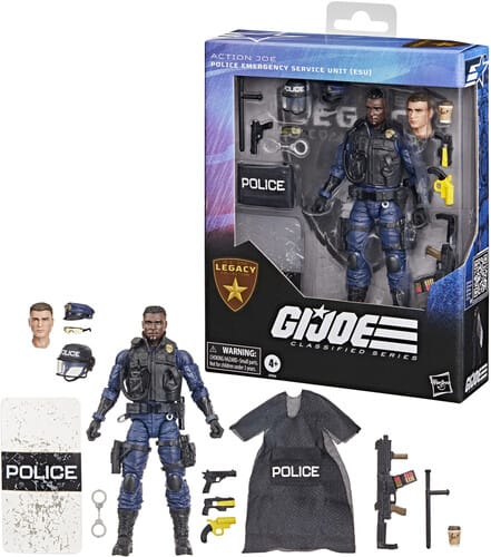 Hasbro Toys > Action Figures > Other Action Figures Hasbro: G.I. Joe Classified Series - Action Joe Police Emergency Service Unit (Legacy Collection) 5010996317155 HSBOG0966
