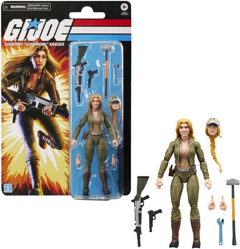 Hasbro Toys > Action Figures > Other Action Figures Hasbro: G.I. Joe Classified Series - Courtney "Cover Girl" Krieger (Retro Cardback) 5010996297570 HSBOG0960
