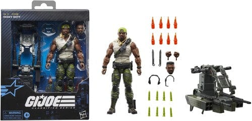 Hasbro Toys > Action Figures > Other Action Figures Hasbro: G.I. Joe Classified Series - Heavy Duty with Man-Portable Heavy Weapons System 5010996283719 G08485L00