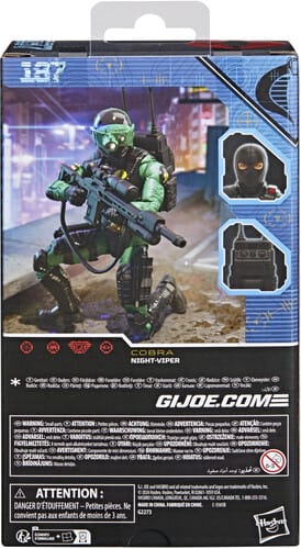 Hasbro: G.I. Joe Classified Series - Night-Viper (#187)