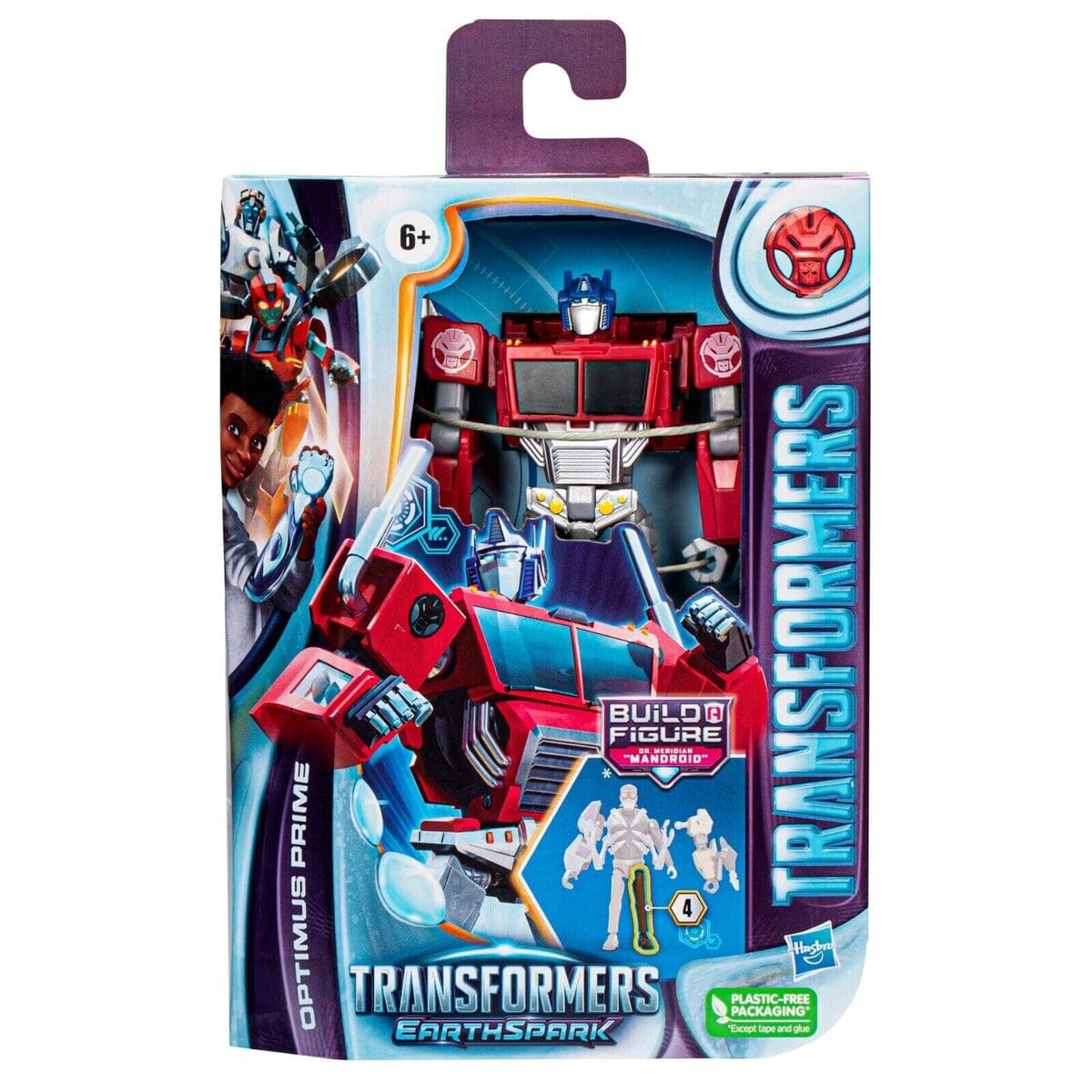 Hasbro Toys > Action Figures > Other Action Figures Hasbro: Transformers Earthspark - Optimus Prime Deluxe Class 5010994190385 HSBOF6735