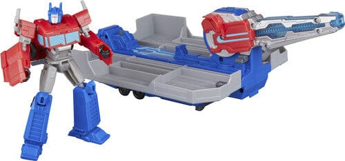 Hasbro Toys > Action Figures > Other Action Figures Hasbro: Transformers - Optimus Prime Battle Trailer Playset (EarthSpark) 5010996319036 HSBOG0750
