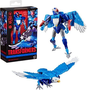 Hasbro Toys > Action Figures > Other Action Figures Hasbro: Transformers - Star Eagle, Deluxe Class (USA 250th) 5010996420572 HSBOG3618