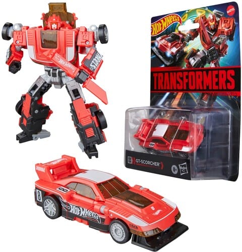 Hasbro Toys > Action Figures > Other Action Figures Hasbro: Transformers x Hot Wheels - GT-Scorcher 5010996368096 HSBOG2222
