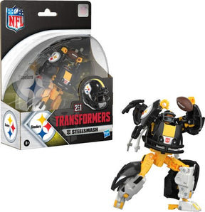 Hasbro Toys > Action Figures > Other Action Figures Hasbro: Transformers x NFL - Steelsmash Helmet (Pittsburgh Steelers) 5010996346445 HSBOG2334