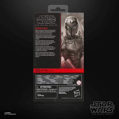 Hasbro Toys > Action Figures > Star Wars Black Series Hasbro: Star War Black Series - Rook Kast (Maul - Shadow Lord) 5010996365910 HSBOG2583