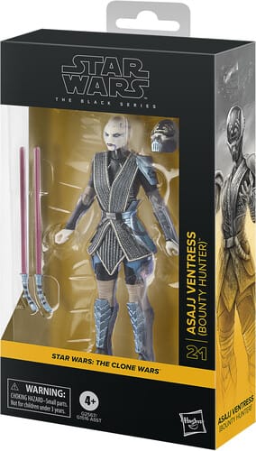 Hasbro Toys > Action Figures > Star Wars Black Series Hasbro: Star Wars Black Series - Asaj Ventress (Clone Wars) 5010996365989 HSBOG2567