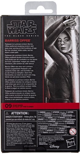 Hasbro Toys > Action Figures > Star Wars Black Series Hasbro: Star Wars Black Series - Barriss Offee (Attack of the Clones) 5010996313072 HSBOG0888