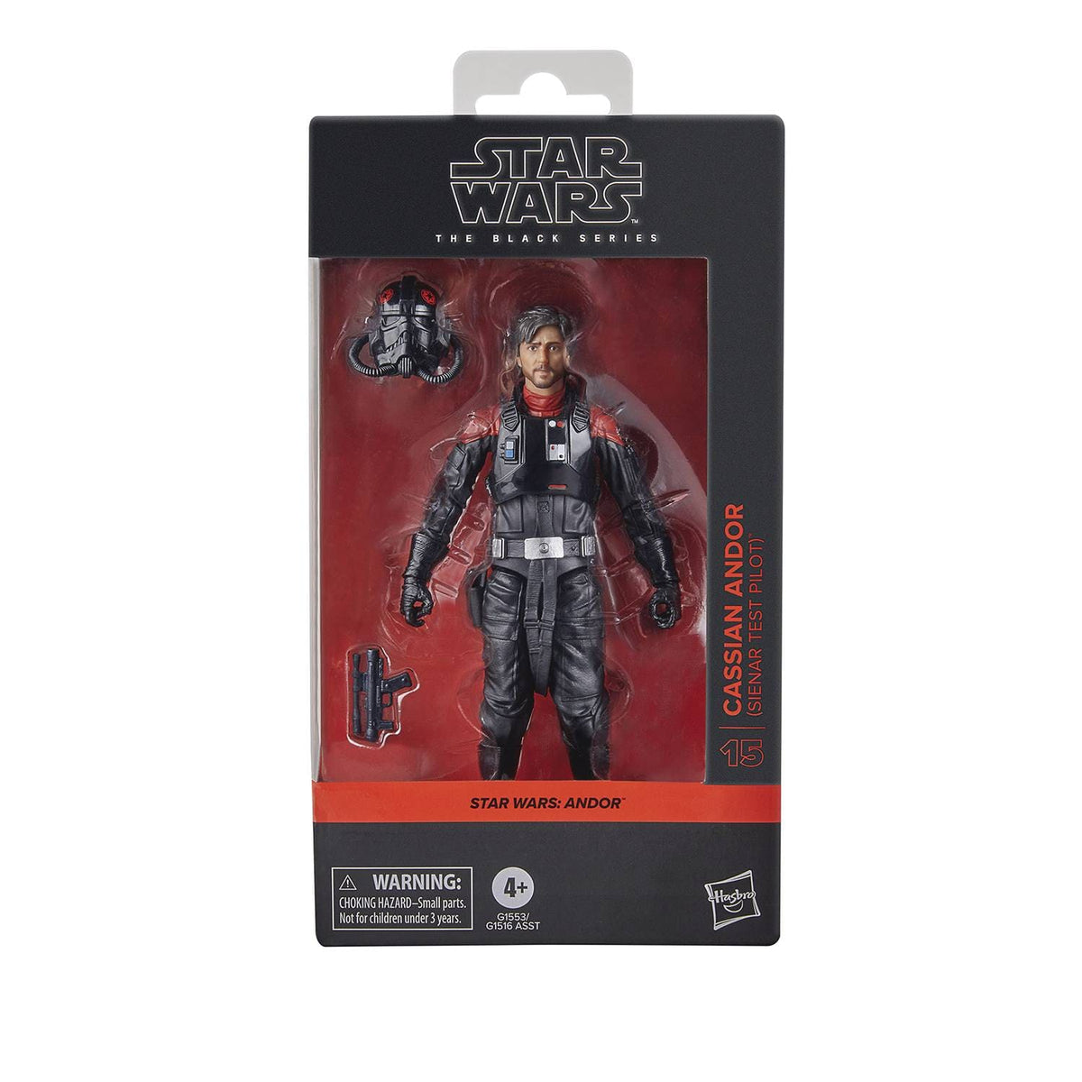 Hasbro Toys > Action Figures > Star Wars Black Series Hasbro: Star Wars Black Series - Cassian Andor (Sienar Test Pilot, Andor) 5010996298096 NOV248199