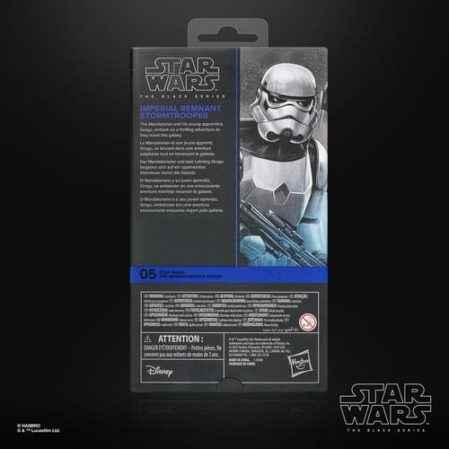 Hasbro Toys > Action Figures > Star Wars Black Series Hasbro: Star Wars Black Series - Imperial Remnant Stormtrooper (The Mandalorian & Grogu) 5010996365958 HSBOG2573