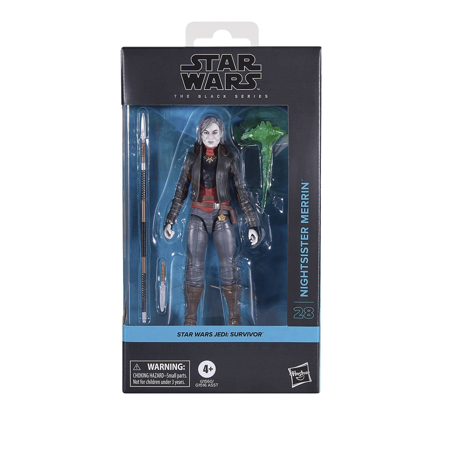Hasbro Toys > Action Figures > Star Wars Black Series HASBRO: STAR WARS - BLACK SERIES - JEDI SURVIVOR - NIGHTSISTER MERRIN ACTION FIGURE 5010996309266 STL375953