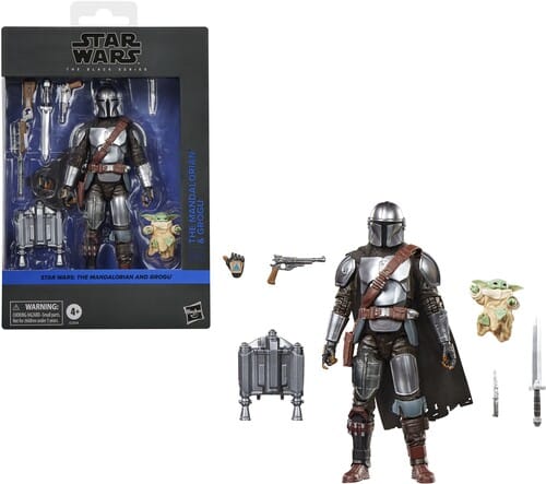 Hasbro Toys > Action Figures > Star Wars Black Series Hasbro: Star Wars Black Series - The Mandalorian & Grogu Deluxe 5010996366856 HSBOG2514