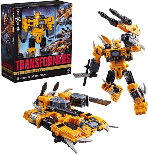 Hasbro Toys > Action Figures > Transformers Age of the Primes Hasbro: Transformers Age of the Primes - Herald of Unicron, Leader Class 5010996372604 HSBOG2784