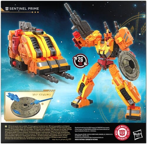 Hasbro Toys > Action Figures > Transformers Age of the Primes Hasbro: Transformers - Age of the Primes - Voyager Class Sentinel Prime 5010996403995 HSBOG2931