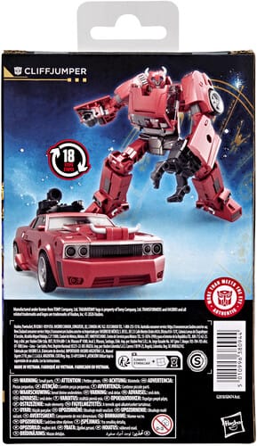 Hasbro Toys > Action Figures > Transformers Studio Series Hasbro: Transformers - Cliffjumper (Deluxe Class) 5010996380944 HSBOG2018
