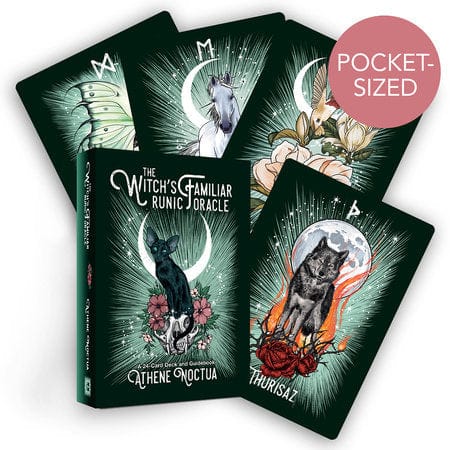 Hay House Oracle Cards The Witch’s Familiar Runic Oracle Deck 9781401973155 1401973159