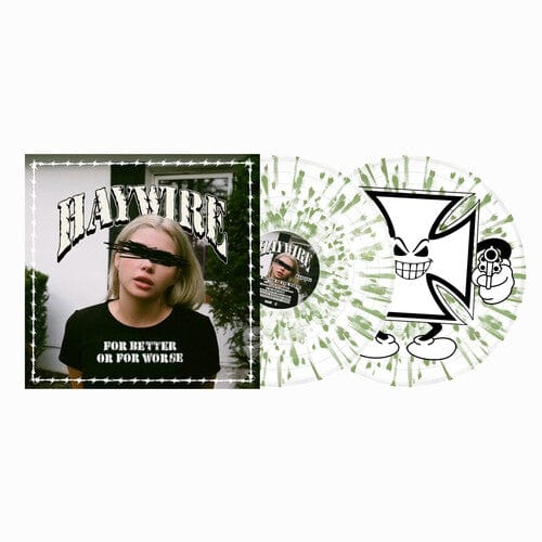 Haywire Music > Vinyl Records Haywire - For Better or for Worse [Explicit Content] (Cloudy Clear w/ Dark Greeen Splatter Vinyl) 843563183861 DAZE095.1
