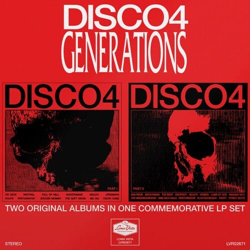 HEALTH Music > Vinyl Records Health - Generations Edition, Disco4 :, Part I And Disco4 :, Part II 888072429949 LMVT2671.1