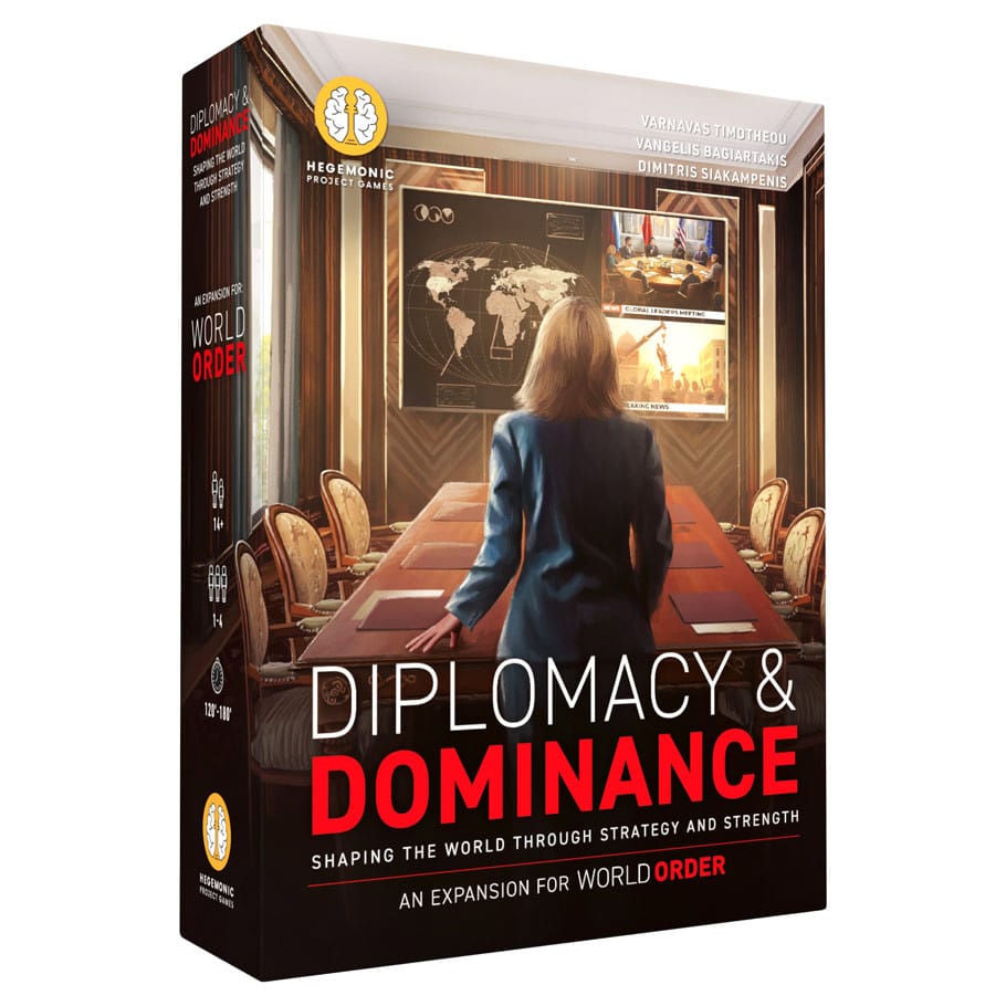Hegemonic Project Games Board Games > Expansions World Order: Diplomacy & Dominance Expansion 676796036082 HPGWODND