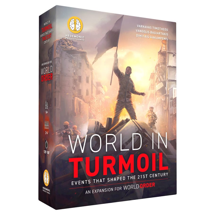 Hegemonic Project Games Board Games > Expansions World Order: World in Turmoil Expansion 676796036082 HPGWOWIT