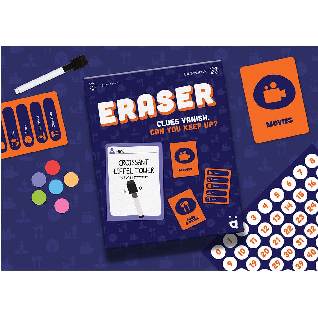 Helvetiq Board Games > Party Games Eraser 7640139534163 HL4163