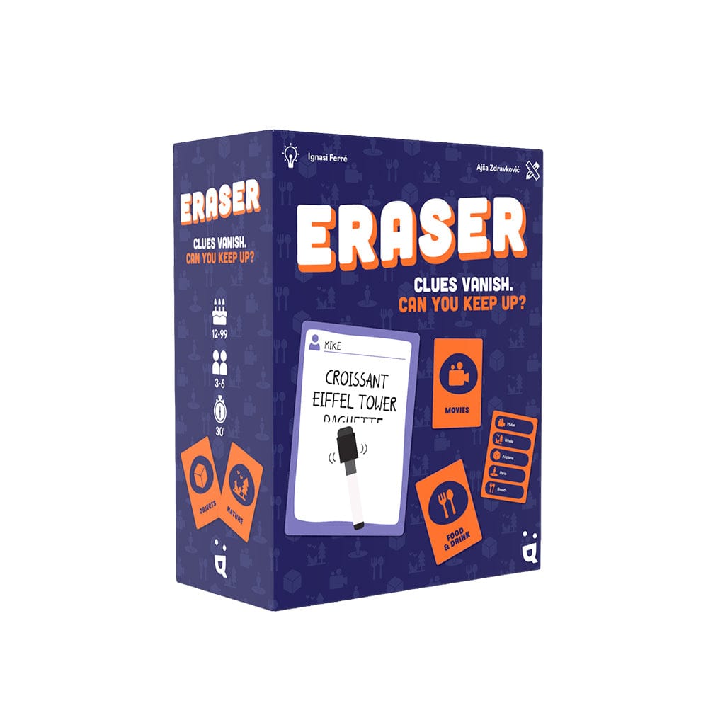 Helvetiq Board Games > Party Games Eraser 7640139534163 HL4163