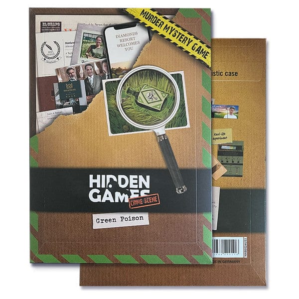 Hidden Games Board Games Crime Scene 3: Green Poison 4260686490106 HGSCS03