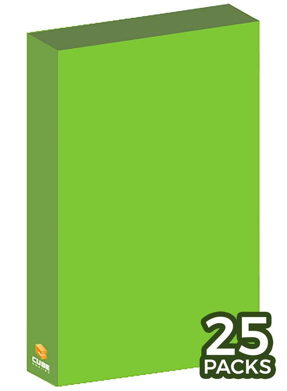 Cubeamajigs: Reusable Gaming Packs - Green (Set of 25)