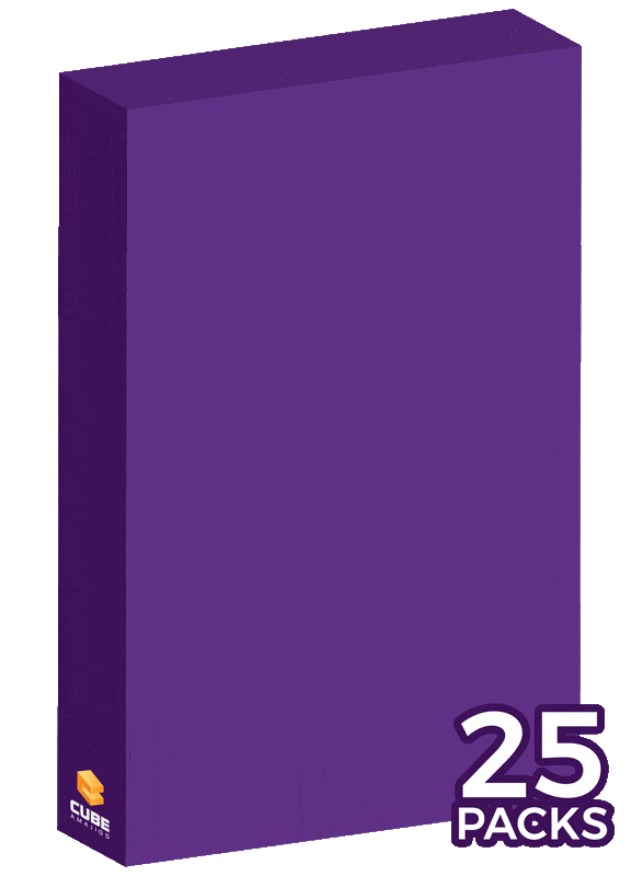 Cubeamajigs: Reusable Gaming Packs - Purple (Set of 25)