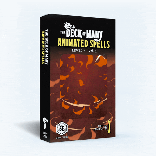D&D 5E Compatible: Deck of Many - Animated Spells: Level 7 Volume 1