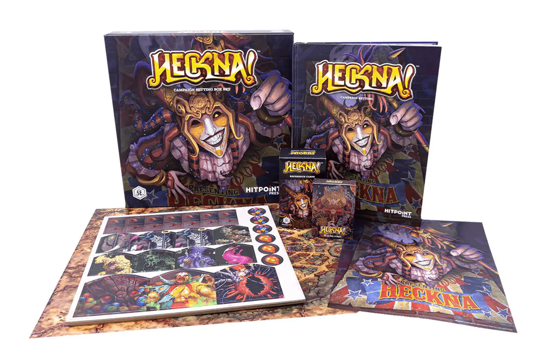 Hit Point Press Tabletop Games > Role-Playing Games > Expansions HECKNA! BOX SET 5E 304369861785 HPP-P-002