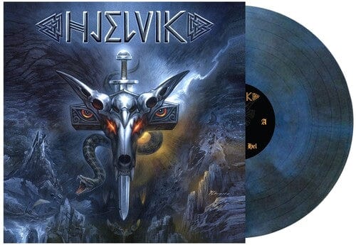 Hjelvik Music > Vinyl Records Hjelvik - Welcome to Hel - Dark Blue Swirl Vinyl 727361568610 NBA5686.1