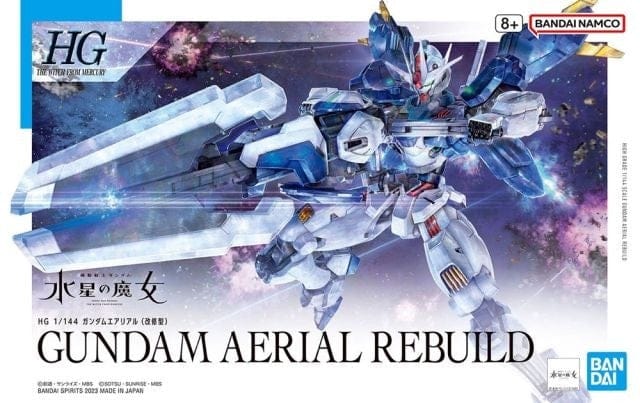 HOBBYTIME Model Kits > Gundams > High Grade Gundam Aerial Rebuild "The Witch from Mercury", Bandai Hobby HG 1/144 4573102650962 GD-2645142