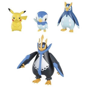 HOBBYTIME Model Kits > Gundams Pokémon Model Kit EMPOLEON EVOLUTION SET 4573102665645 BAN/2730253