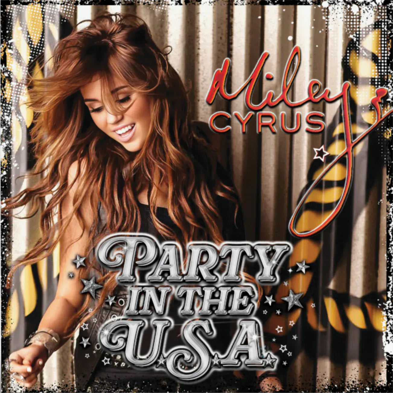 Hollywood Records Music > Vinyl Records Miley Cyrus - Party In The U.S.A [7" Vinyl] (Clear Vinyl, Glitter) 050087599843 HWD242147.7
