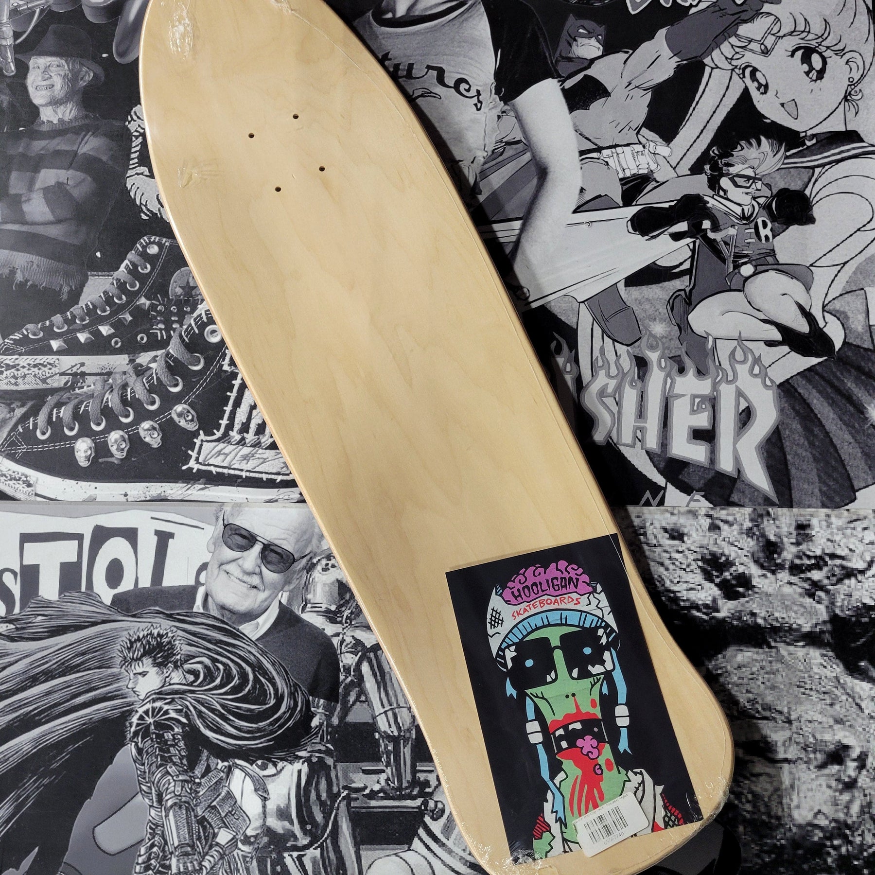 Hooligan Skateboards > Decks Hooligan: Bad Cop Fishtail Deck 9" 72545020