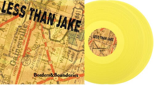 Hopeless Records INC - Fwc Music > Vinyl Records Less Than Jake - Borders & Boundaries 25th Anniversary - Yellow [Explicit Content] (Parental Advisory Explicit Lyrics, Colored Vinyl, Yellow, Anniversary Edition, Expanded Version) 751097018514 FWR185.1